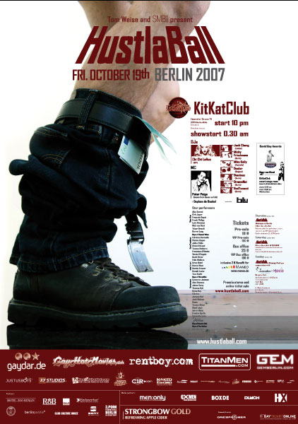 HustlaBall Berlin 2007 - Poster
