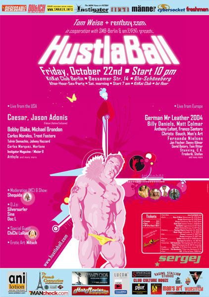 HustlaBall Berlin 2004 - Poster
